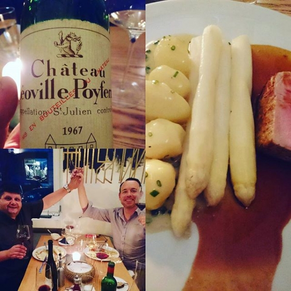 Spargel time 1967 leoville-poyferre mit Yves wir