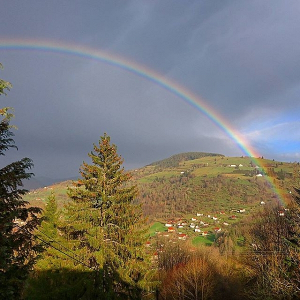 Pot of gold.... Le Bresse at its finest #rainbow