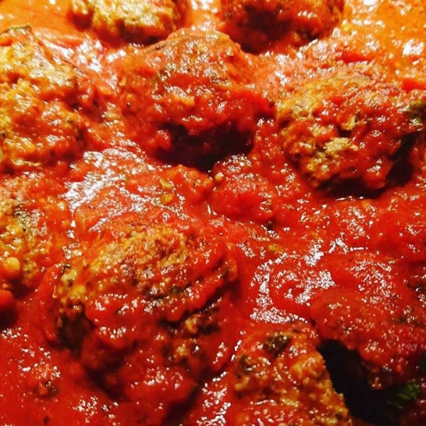 #spaghetti ans #meatballs Delici